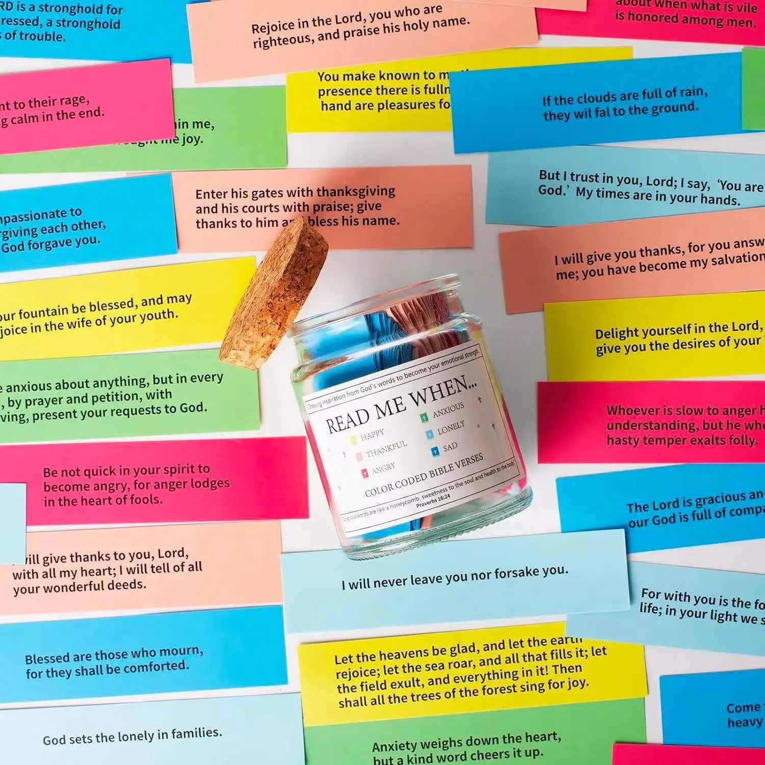 Reusable Bible Verses In A Jar