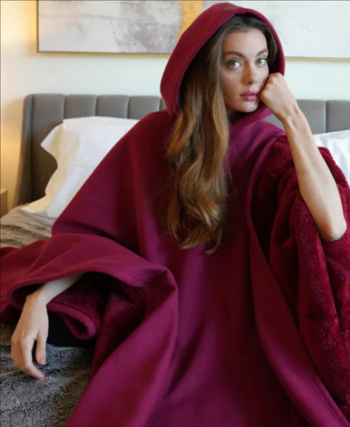 Unisex Woolen Cape Top
