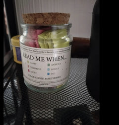 Reusable Bible Verses In A Jar